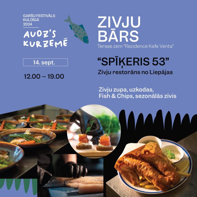 ZIVJU BĀRS GARŠU FESTIVĀLĀ ”AUDZ’S KURZEMĒ”